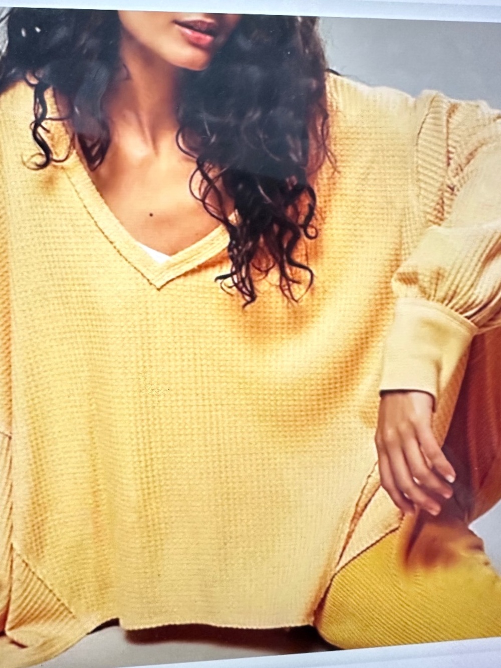 Free People  Coraline Thermal. NWOT.